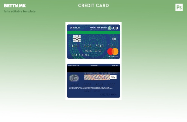 модерен стил Авганистан меѓународна банка Mastercard платина исламска картичка ш